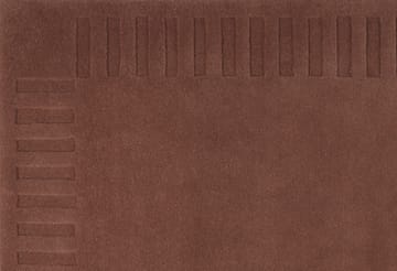 Tappeto in lana originale Lea - Ruggine-45, 170x240 cm - Kateha