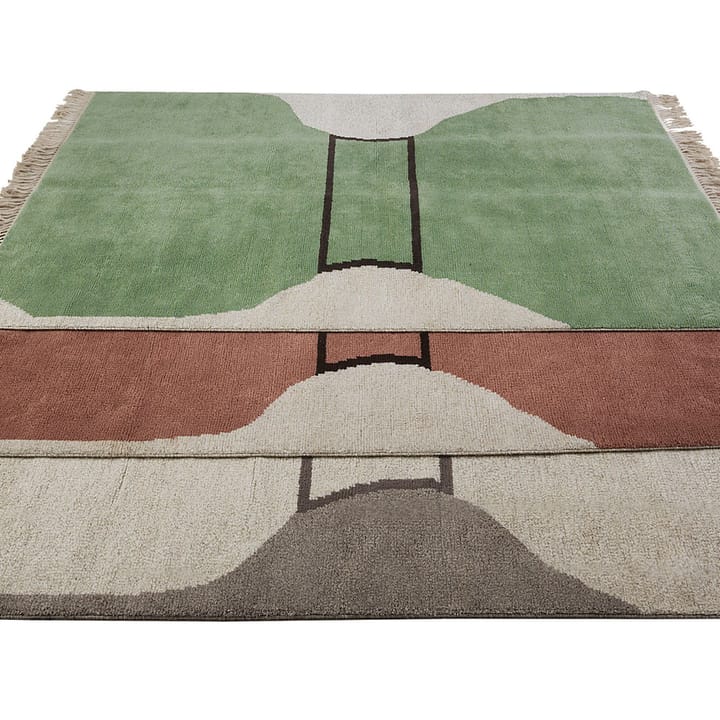 Tappeto Silhouette Flossa, dusty green, 170x240 cm Kateha