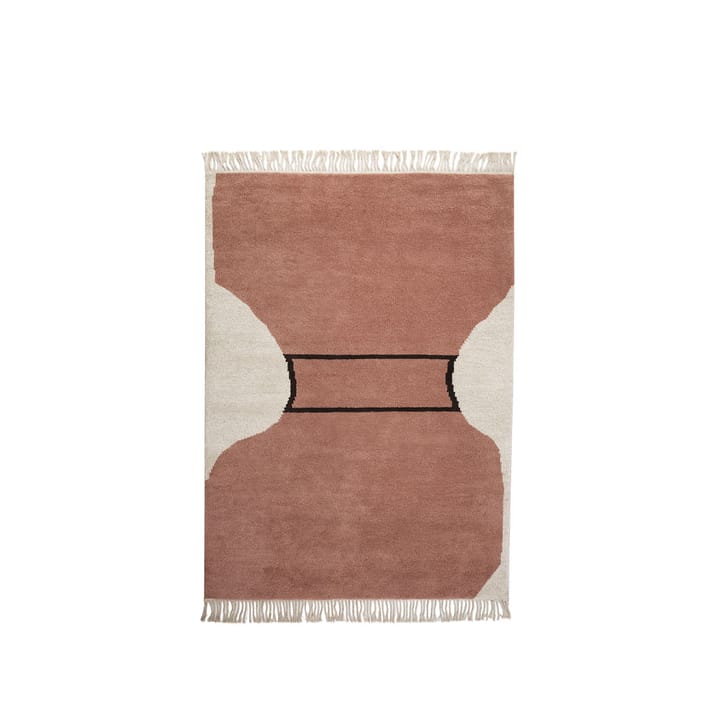 Tappeto Silhouette Flossa - dusty red, 170x240 cm - Kateha