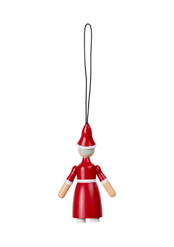 Babbo Natale e Mamma Natale, 10 cm - Rosso - Kay Bojesen Denmark