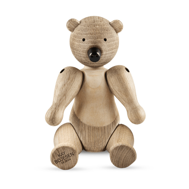 Orso di legno Kay Bojesen Liliput - Quercia grezza, acero grezzo. - Kay Bojesen Denmark