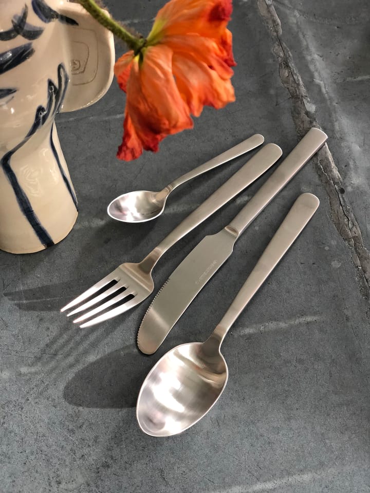 Set di 4 cucchiai in acciaio inox dorato opaco | Maisons du Monde