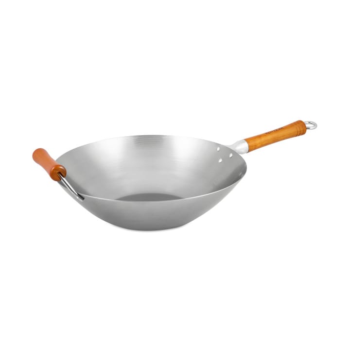 Padella wok Ken Hom Excellence in carbonio Ø36 cm - Acciaio - Ken Hom