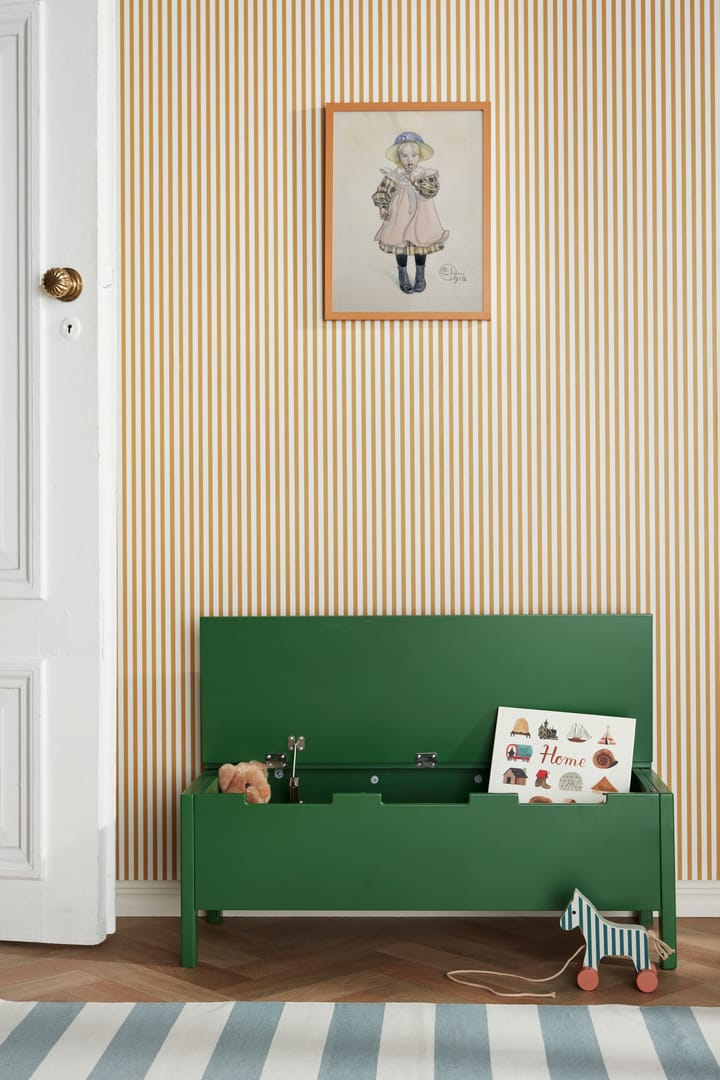 Divano Carl Larsson con contenitore, Verde Kid's Concept