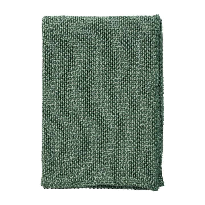 Coperta in cotone Basket 130x180 cm, Verde Klippan Yllefabrik