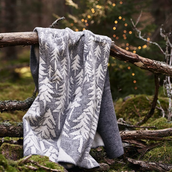 Coperta in lana House in the Forest , grigio Klippan Yllefabrik