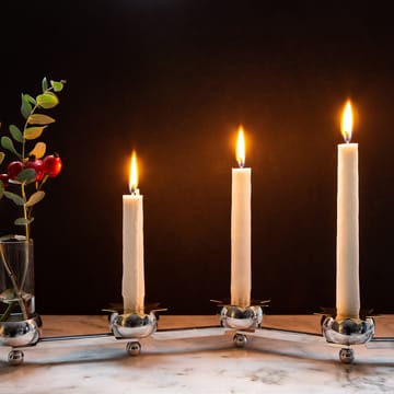 Decorazioni Constella manschett per candele, confezione da 5 - Ottone - KLONG