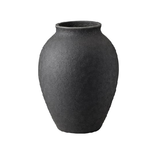 Vaso Knabstrup 12,5 cm - nero  - Knabstrup Keramik