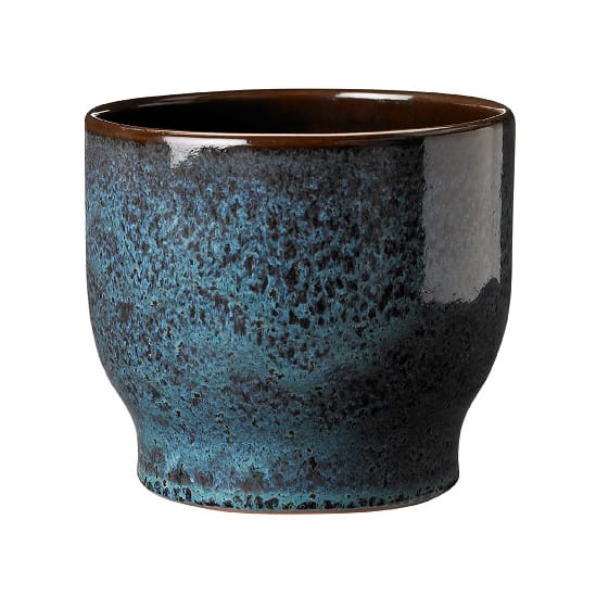 Vaso per fiori da esterno Knabstrup Ø 14,5 cm - sea green - Knabstrup Keramik