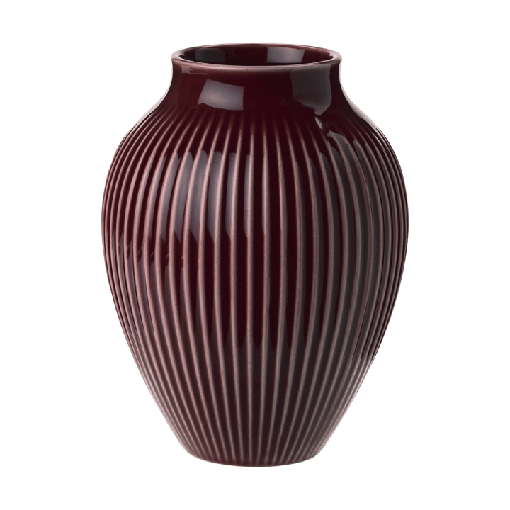 Vaso rigato Knabstrup 12,5 cm - Bacca - Knabstrup Keramik