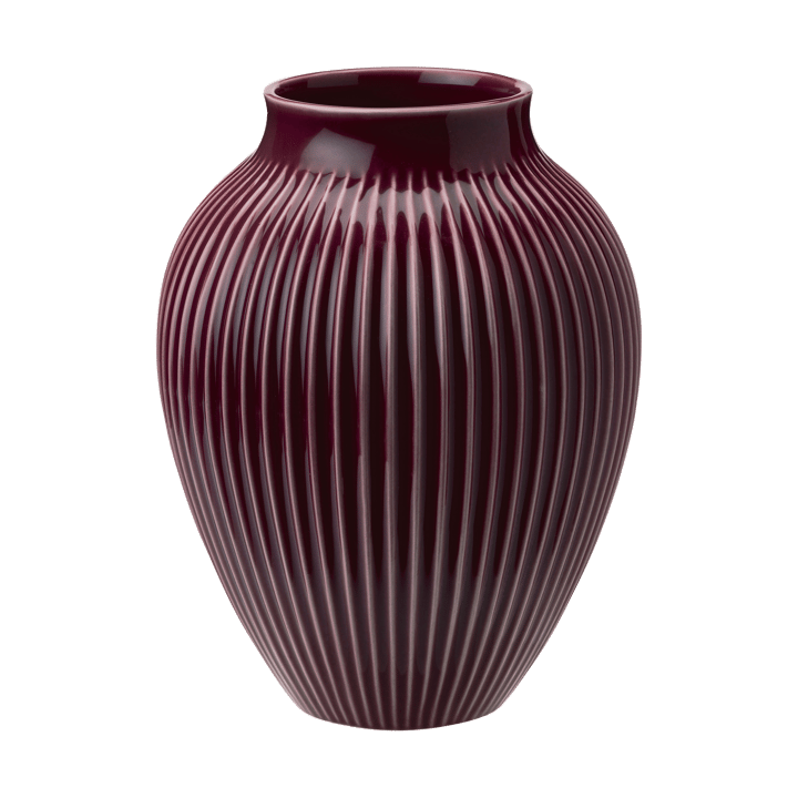 Vaso rigato Knabstrup 20 cm - Bacca - Knabstrup Keramik