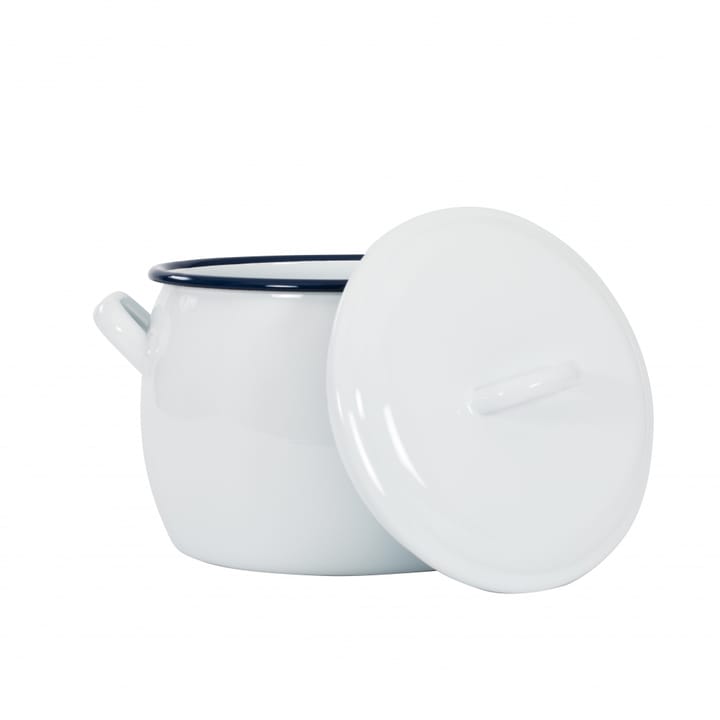 Casseruola con coperchio 4 l Kockums, Kockums white (bianco) Kockums Jernverk