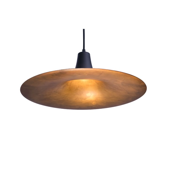 Lampada a sospensione Black star, nero/ottone Konsthantverk