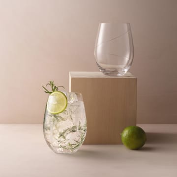 Bicchiere da gin & tonic Line 60 cl - trasparente - Kosta Boda