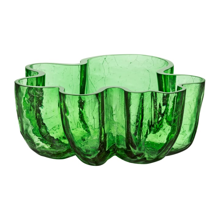 Ciotola Crackle piccola 10,5 cm - Verde - Kosta Boda