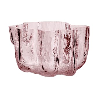 Portacandela Crackle 5,8 cm - Rosa - Kosta Boda