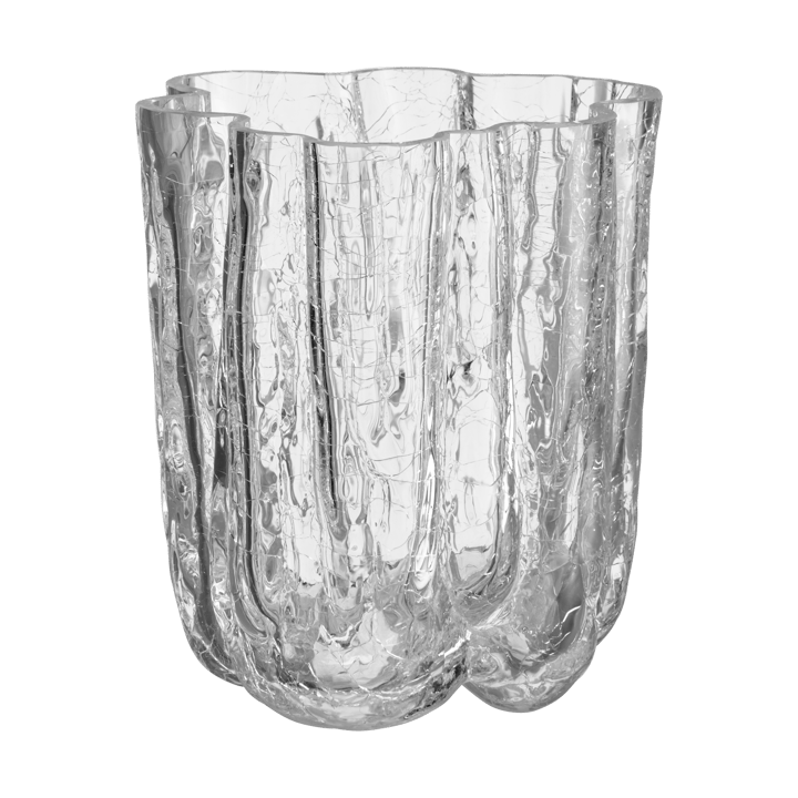 Vaso Crackle 12,1 cm - Trasparente - Kosta Boda