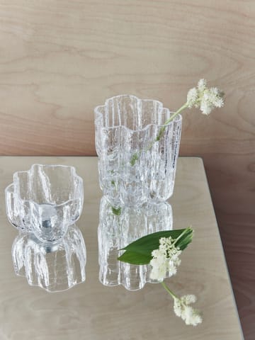 Vaso Crackle 12,1 cm - Trasparente - Kosta Boda