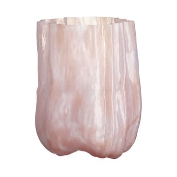 Vaso Crackle 27 cm - Rosa perla - Kosta Boda