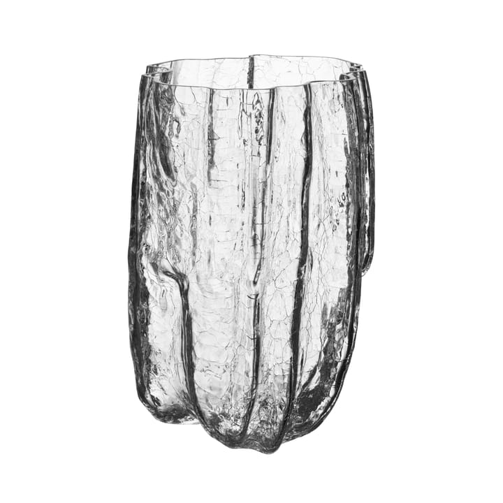 Vaso Crackle 27 cm - trasparente - Kosta Boda