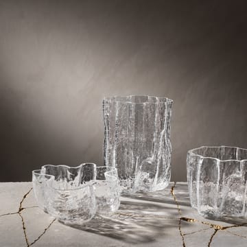 Vaso Crackle 27 cm - trasparente - Kosta Boda