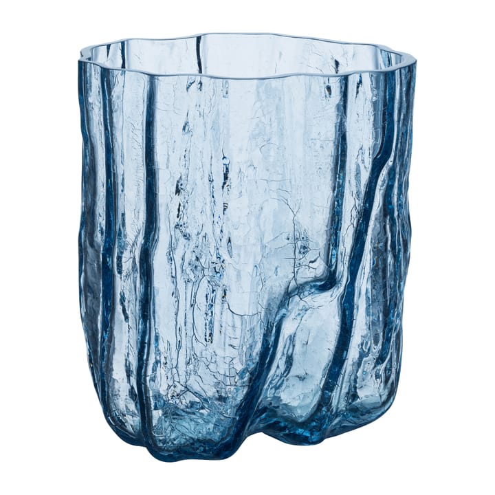 Vaso Crackle 27 cm - Vetro circolare - Kosta Boda