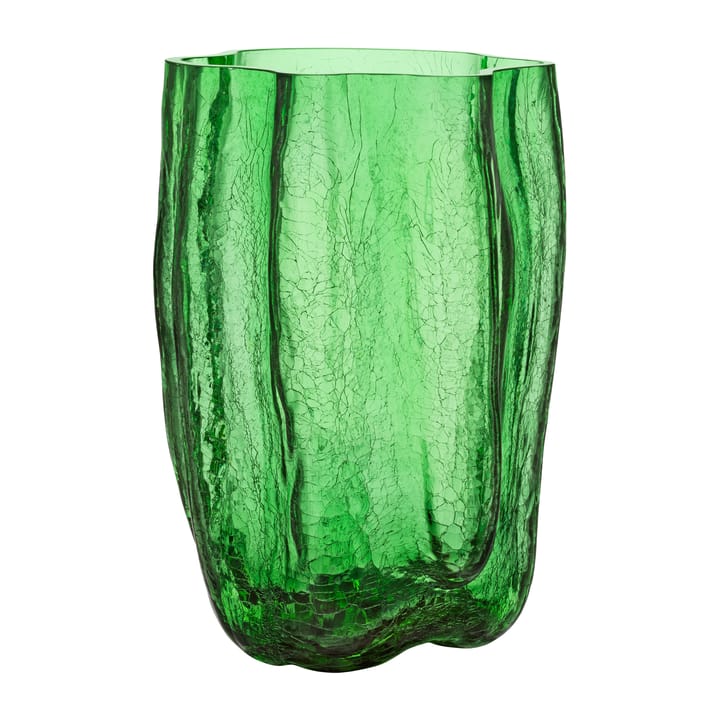 Vaso Crackle 37 cm - Verde - Kosta Boda