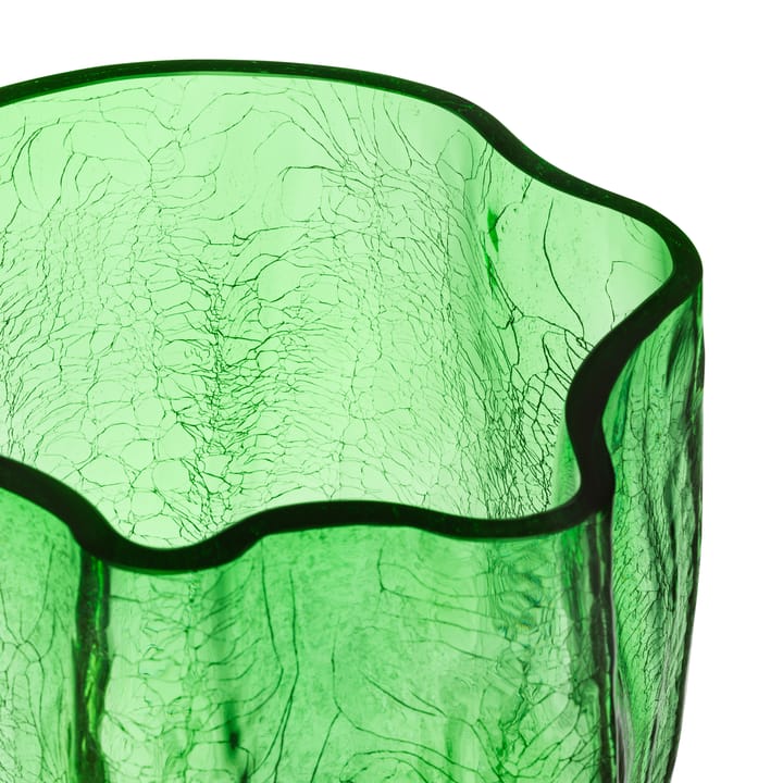 Vaso Crackle 37 cm, Verde Kosta Boda