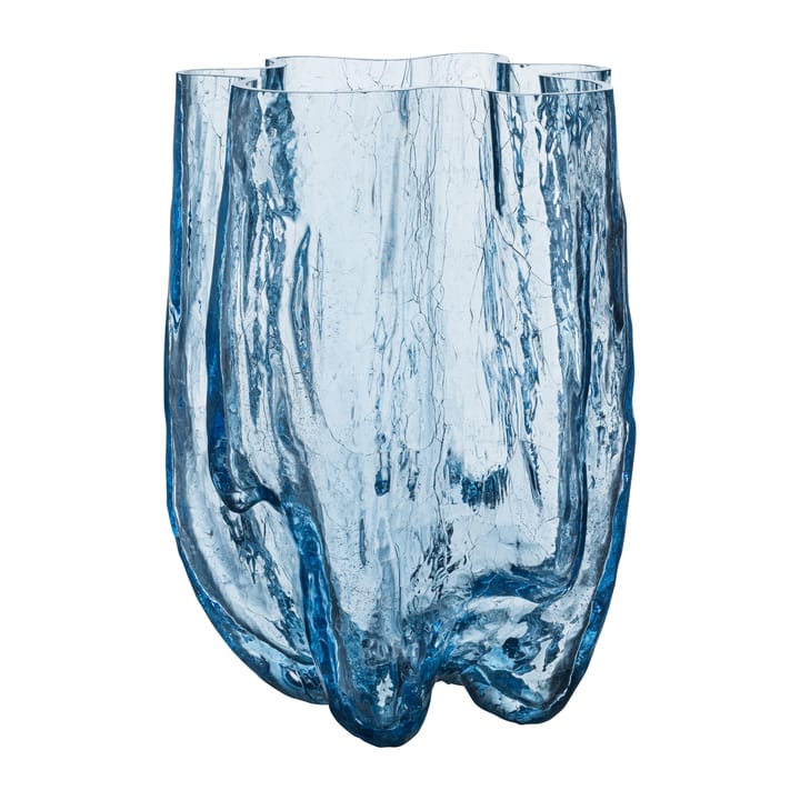 Vaso Crackle 37 cm - Vetro circolare - Kosta Boda