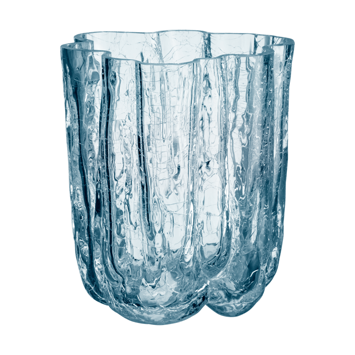 Vaso Crackle circolare 121 mm - Trasparente - Kosta Boda