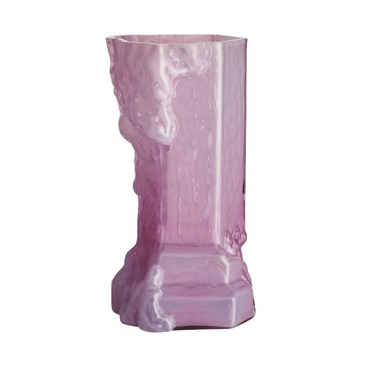 Vaso Rocky Baroque 35 cm, Cool pink Kosta Boda