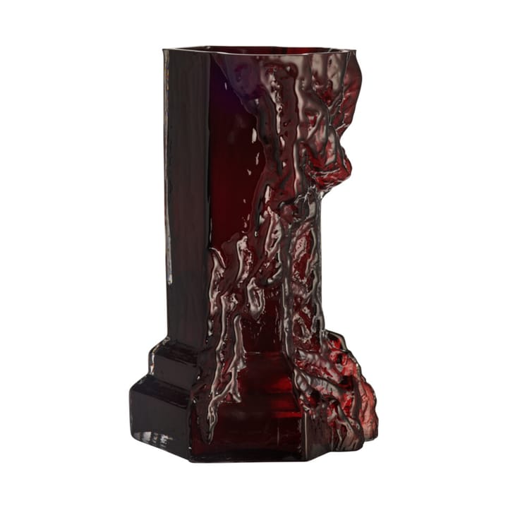 Vaso Rocky Baroque 35 cm, Oxblood Kosta Boda