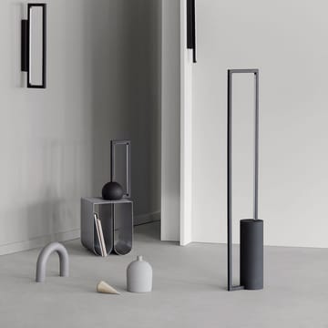 Lampada da pavimento Cylinder - nero - Kristina Dam Studio