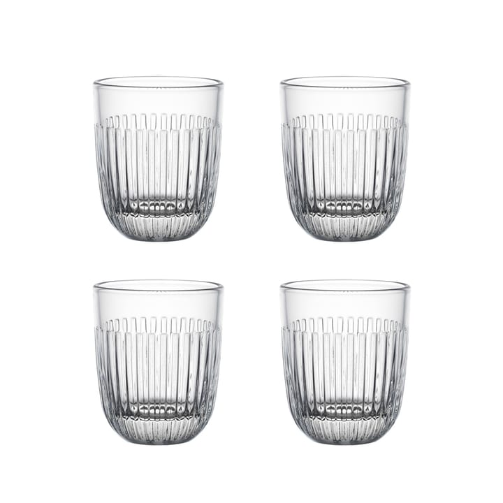 Set di 4 bicchieri per acqua Ouessant 26 cl - Trasparente - La Rochère