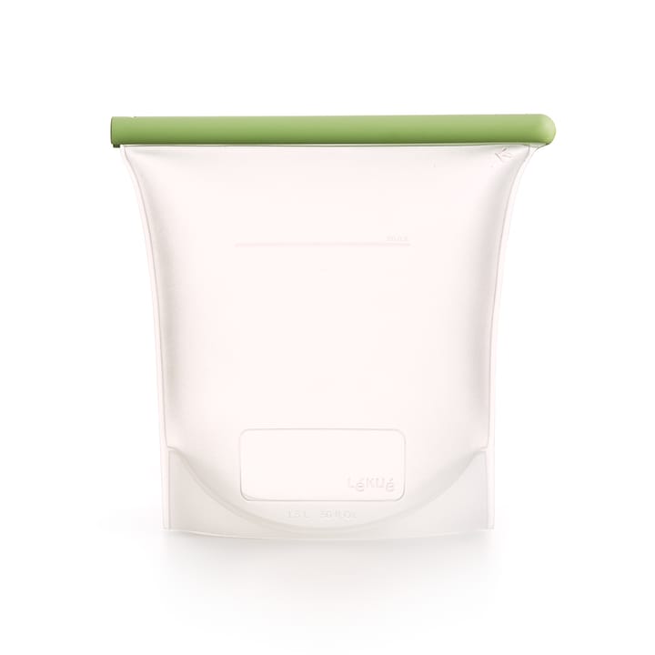 Sacchetto in silicone riutilizzabile verde Lékué  - 1,5 L - Lékué