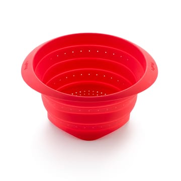 Scolapasta pieghevole in silicone Lékué - Rosso - Lékué