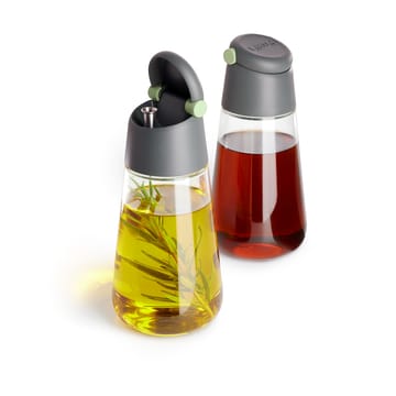 Set di 2 bottiglie olio/aceto Lékué - Grigio - Lékué