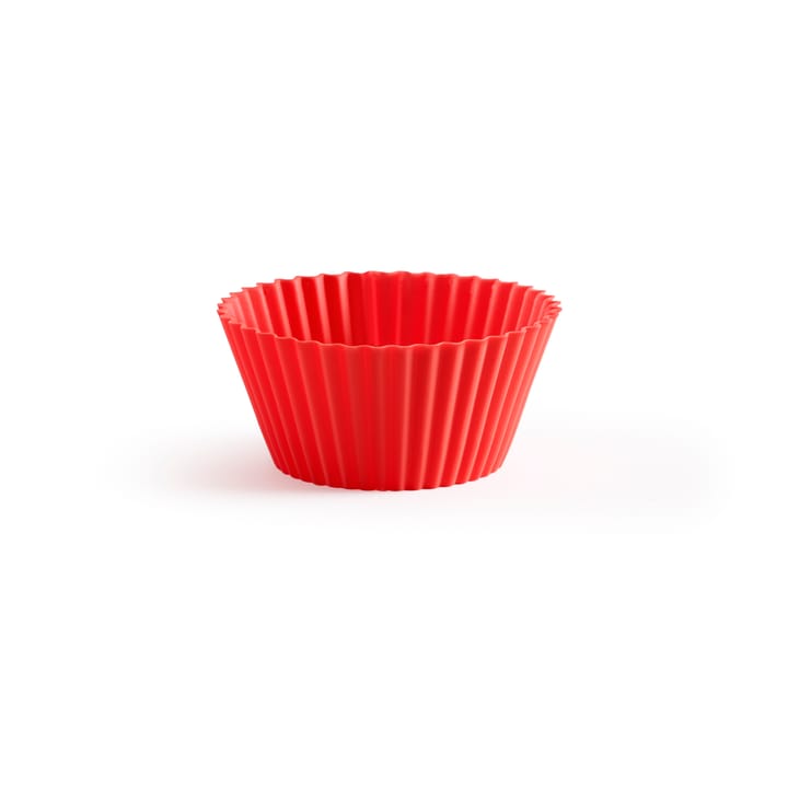 Stampi per muffin in silicone Lékué 12 pezzi - Rosso - Lékué