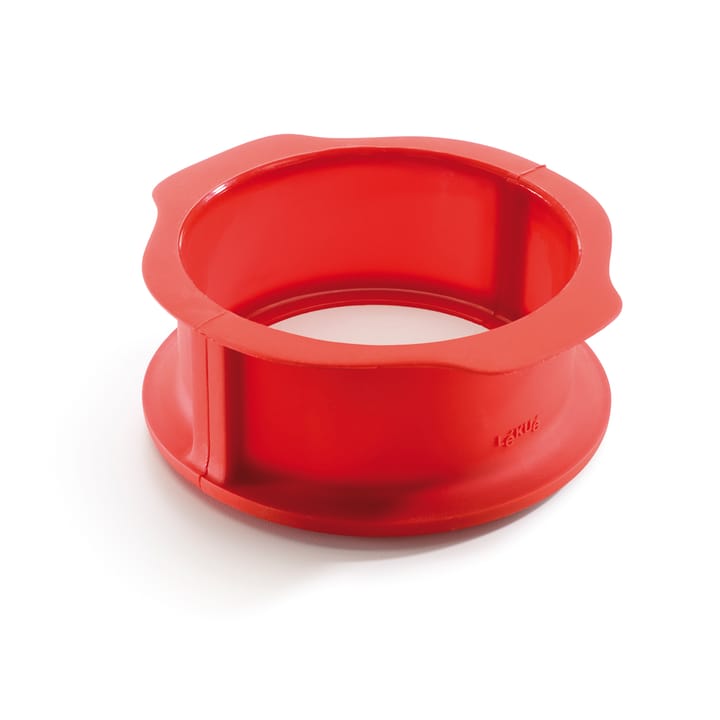 Stampo a cerniera con piatto rosso Lékué  - 15 cm - Lékué