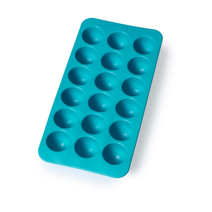 Stampo per cubetti di ghiaccio rotondi in silicone con coperchio Lékué  - Turchese - Lékué