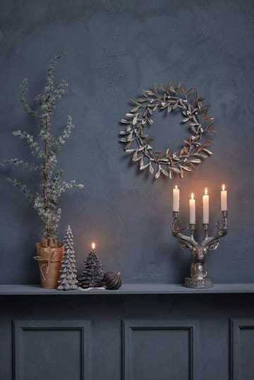 Candelabro Serafina cervo 31 cm - Argento - Lene Bjerre