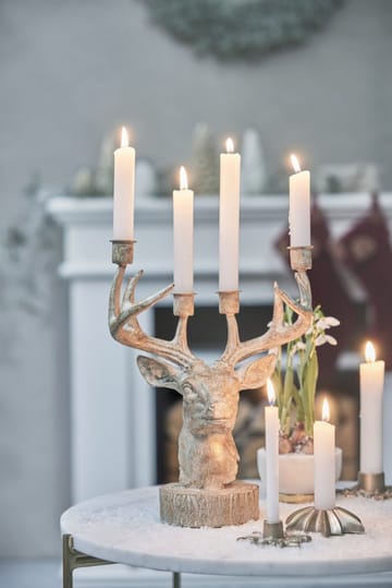 Candelabro Serafina cervo 31 cm - Oro antico - Lene Bjerre