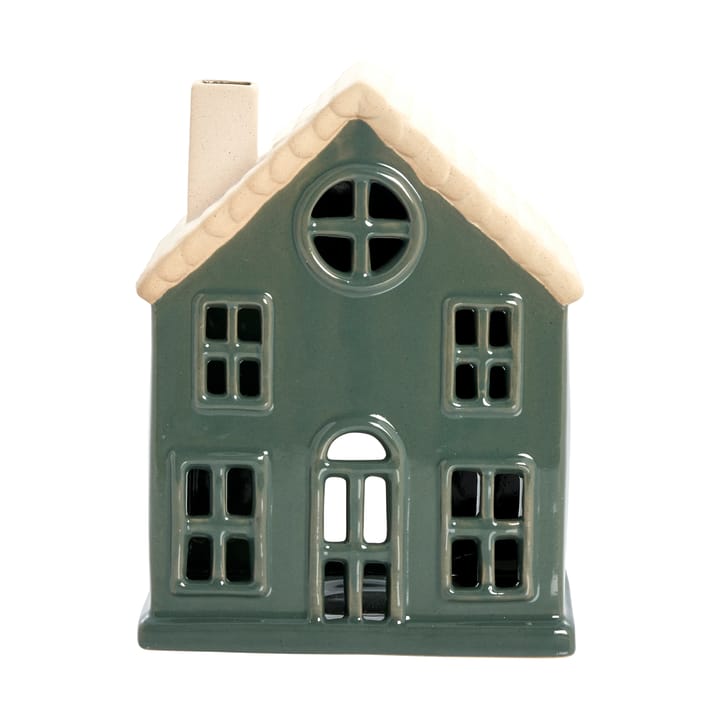 Casa decorativa Hollia 18 cm - Verde scuro - Lene Bjerre