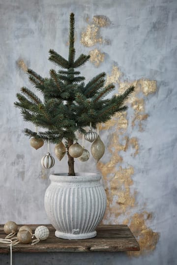 Decorazione natalizia Velvitie 14 cm - Oro chiaro - Lene Bjerre