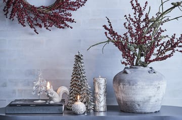 Decorazione Serafina a forma di albero da 15 cm - Argento antico - Lene Bjerre