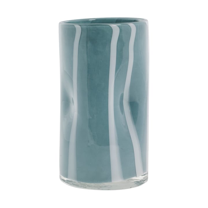 Marelle vaso Ø10 cm - Azzurro-bianco - Lene Bjerre