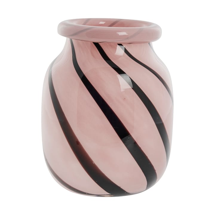 Marena vaso Ø16 cm - Rosa-nero - Lene Bjerre