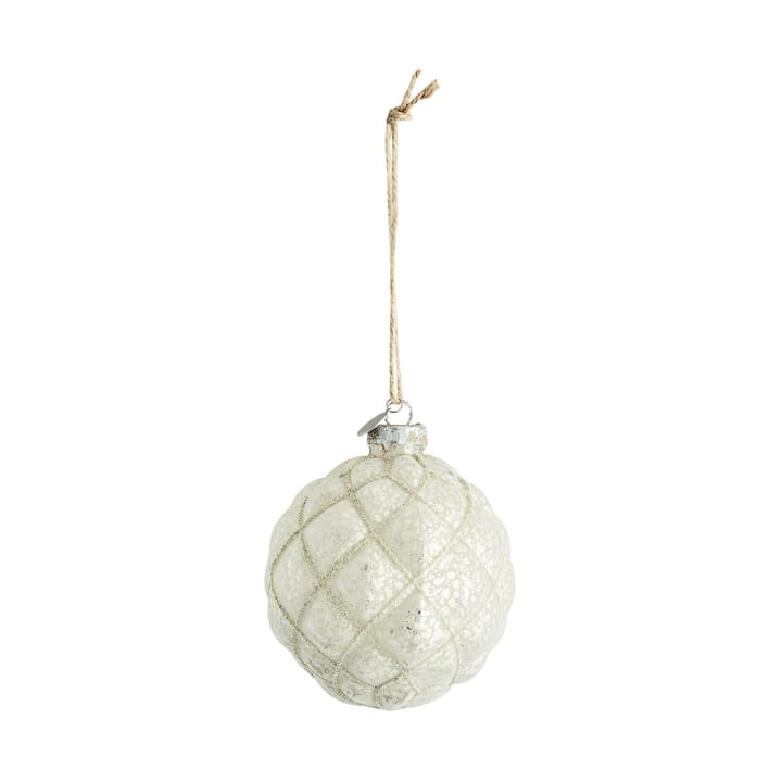 Pallina di Natale Norille Ø11 cm - Off white, rete - Lene Bjerre