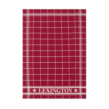 Canovaccio checked Lexington 50x70 cm - Rosso-bianco - Lexington