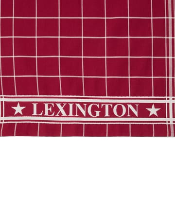 Canovaccio checked Lexington 50x70 cm - Rosso-bianco - Lexington